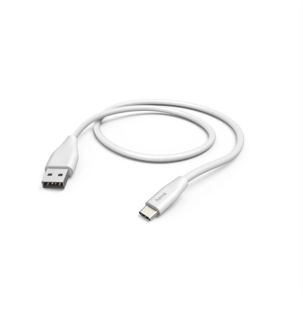 Hama USB 2.0, Male USB C to Male USB A, 480Mbps, 1.5m