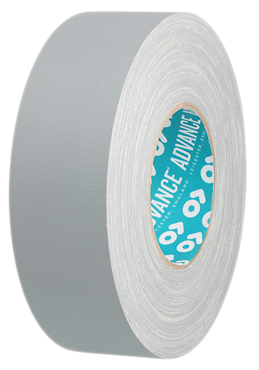 Advance Tapes AT160 Cloth Tape, 50m x 19mm, Grey, Matt Finish