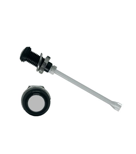 RHD-1160-F6PD67PR Bivar, Panel Mount Vertical LED Light Pipe, Diffused Round Lens