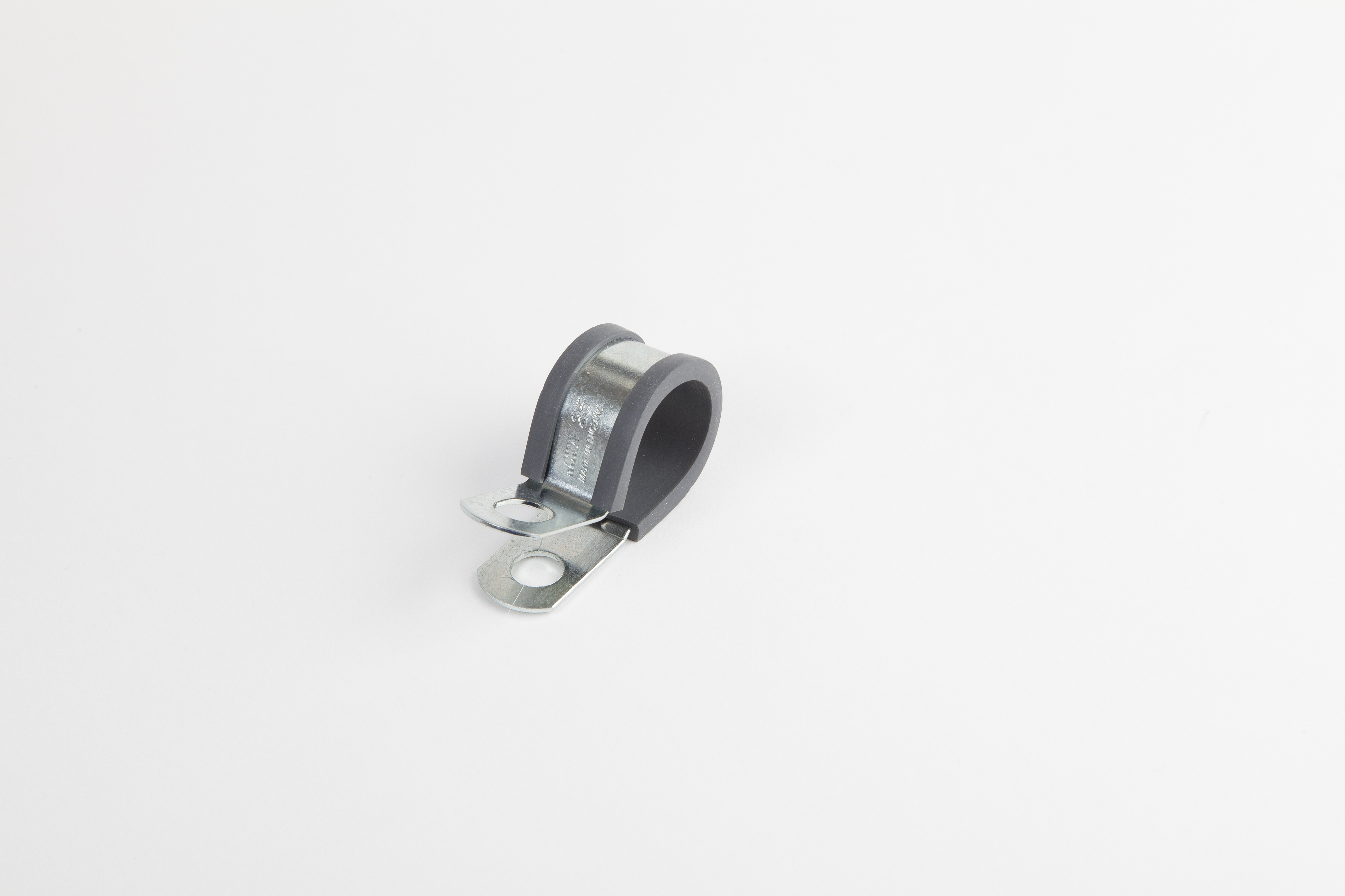 JCS 19mm Grey, Zinc Plated Steel P Clip
