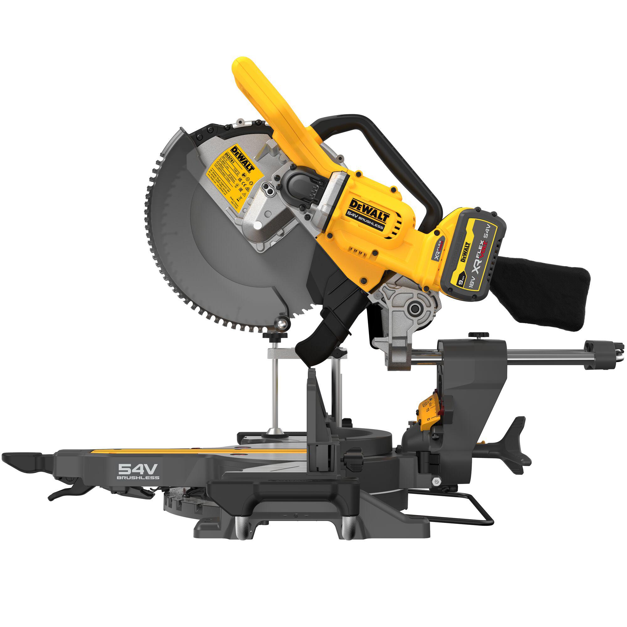 dcs781x2-gb DeWALT FLEXVOLT DCS781 305mm Cordless Mitre Saw, Type G - British 3-Pin