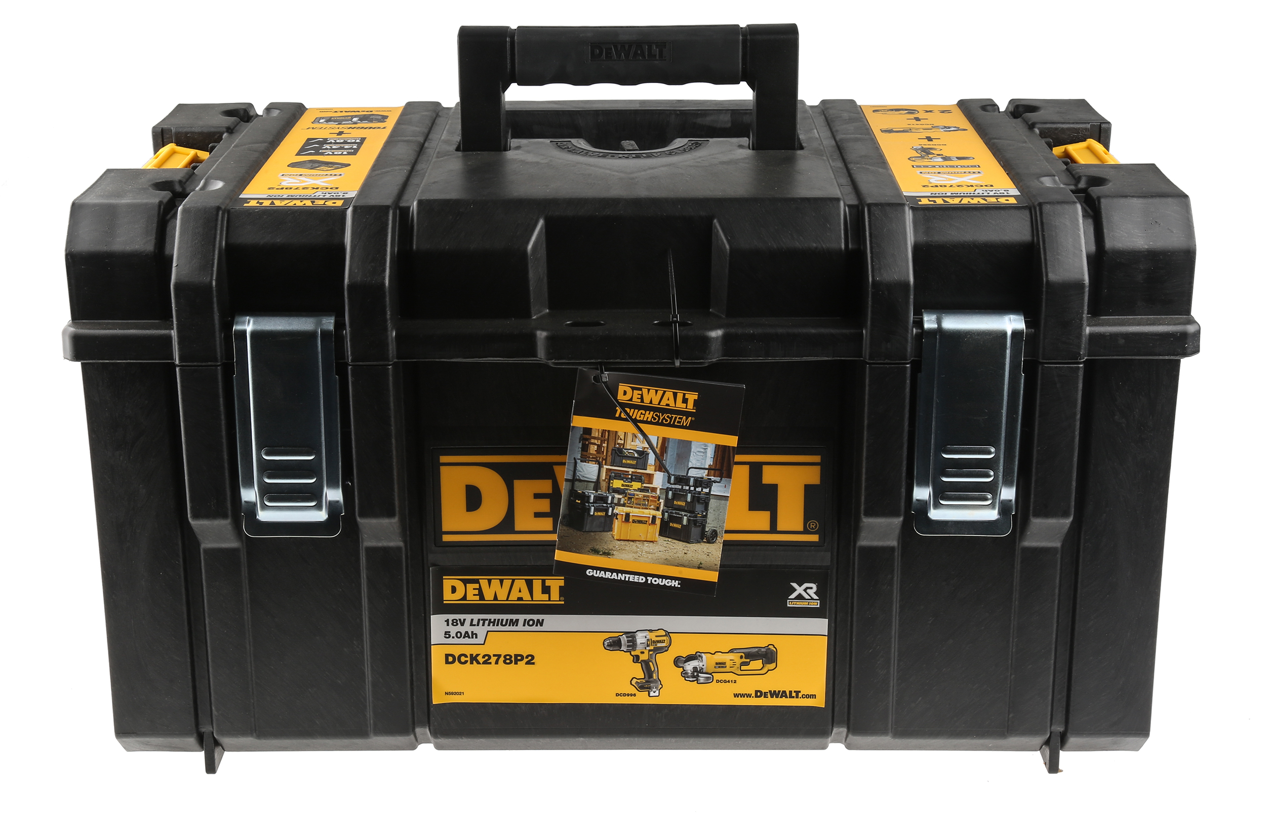DeWALT DCK278P2-GB, 18V Cordless Cordless Power Tool Kit, Type G - British 3-Pin