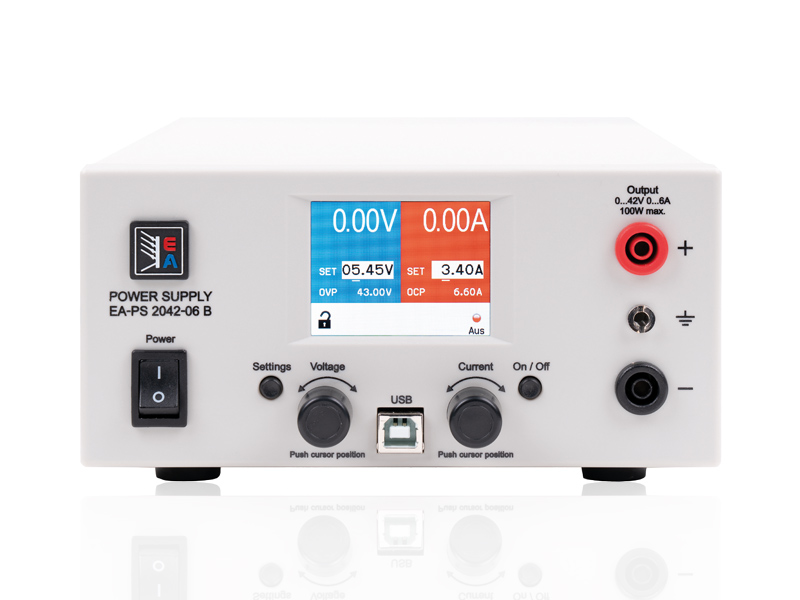 EA Elektro-Automatik EA-PS 2000 B Series Digital Bench Power Supply, 0 → 42V, 0 → 6A, 1-Output, 100W - RS