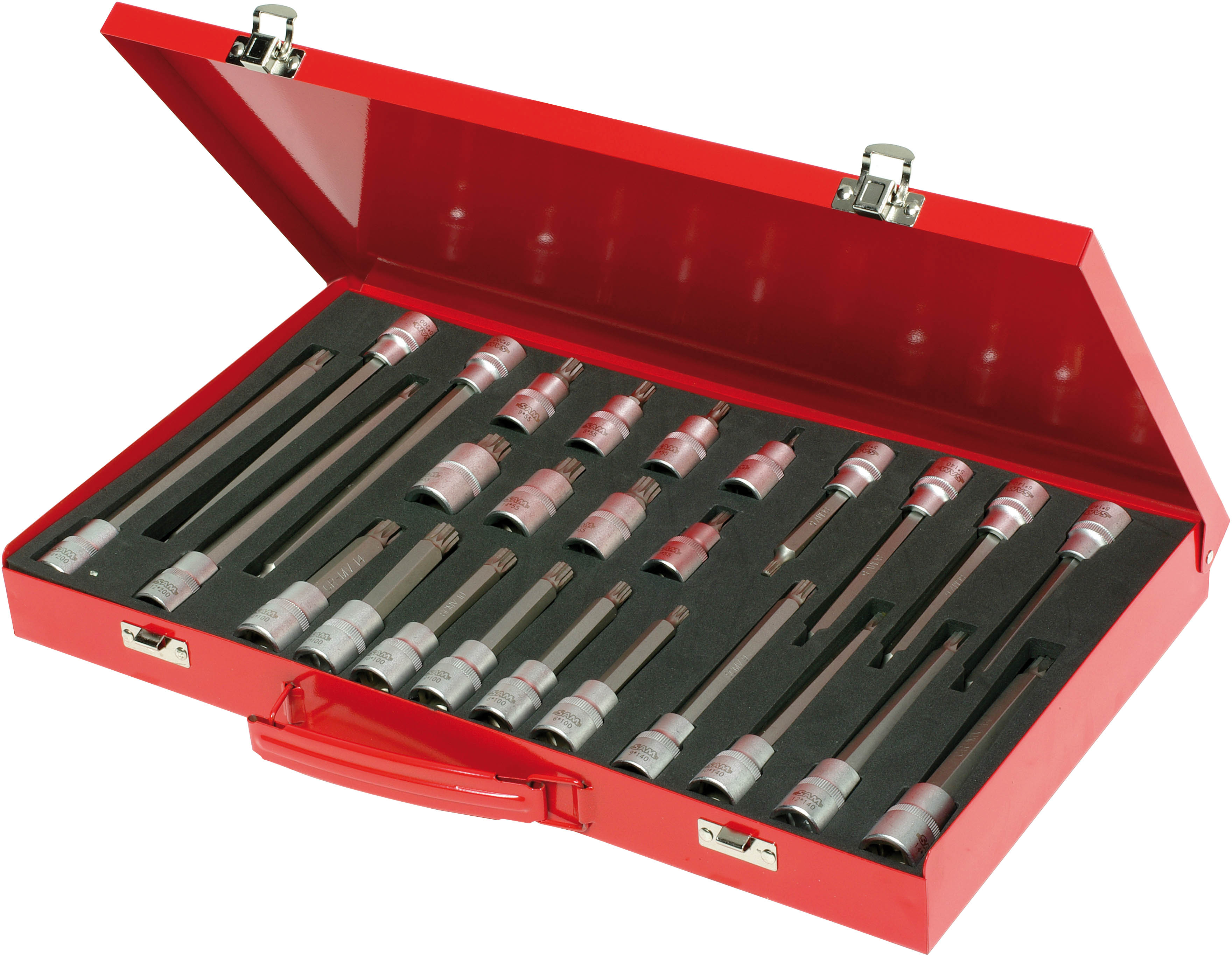 SAM XZN Screwdriver Bit, 1/2 in Tip, 1/2 in Drive, XZN Drive, 100 mm Overall