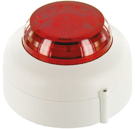 Cranford Controls VXB Series Red Flashing Beacon, 20 → 35 V dc, Surface Mount, LED Bulb