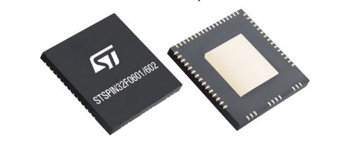 STMicroelectronics STSPIN32F0601QTR, Brushless Motor Driver IC 72-Pin, QFN