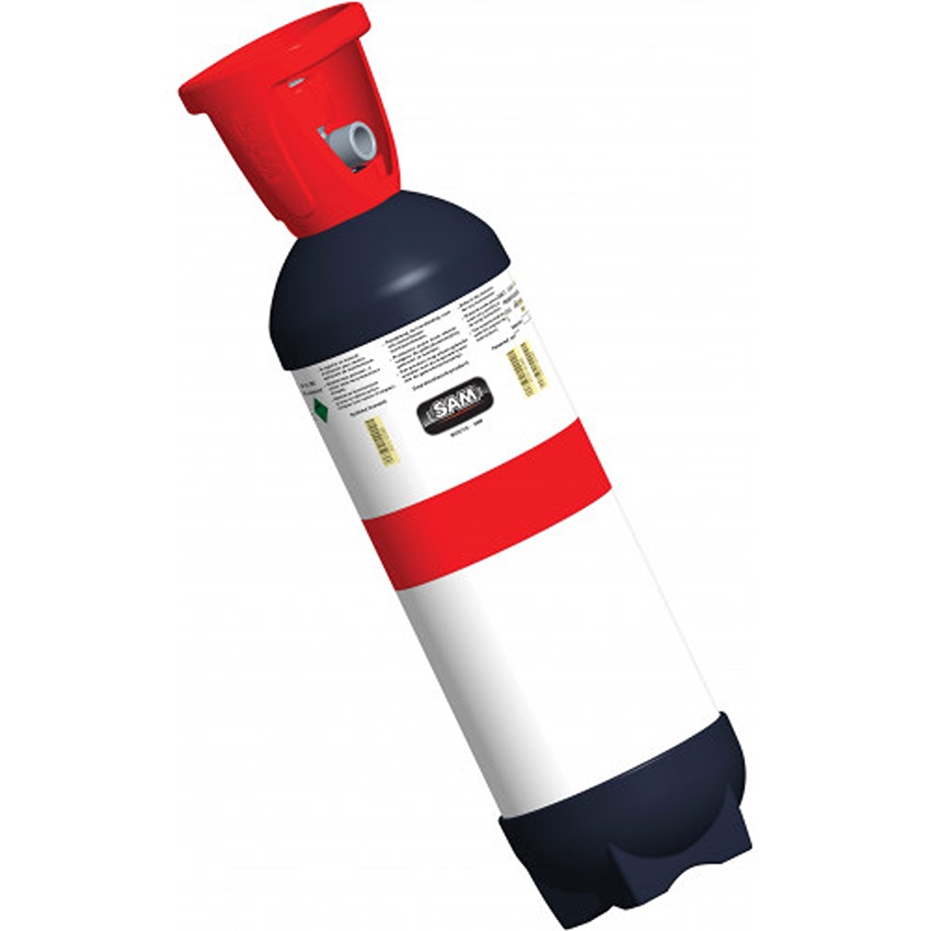 SAM 9L Aluminium Narrow Neck Storage Bottle