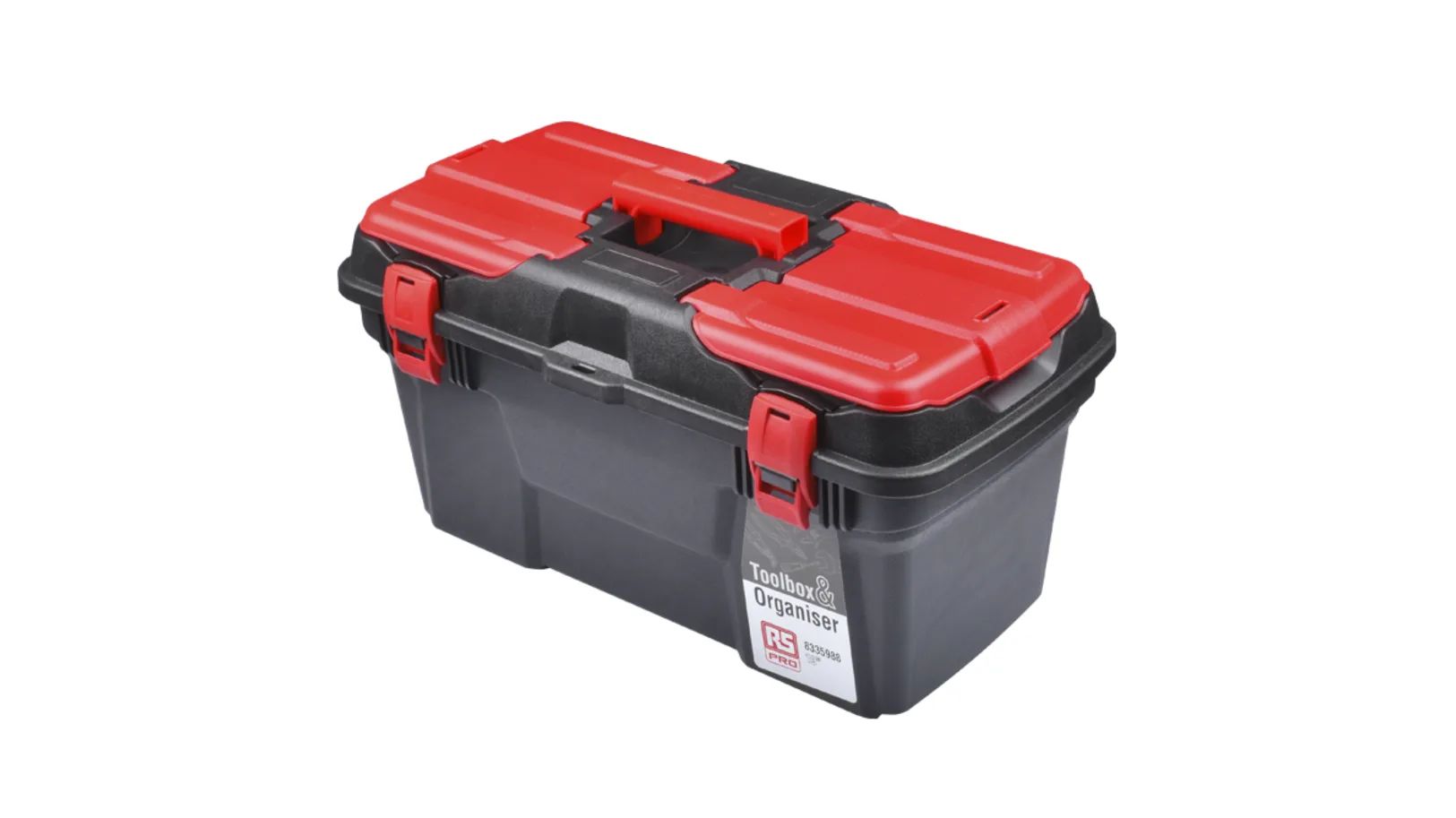 833-5988 RS PRO Plastic Tool Box 263 mm 494 mm 250mm