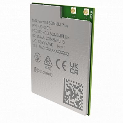 Ezurio 453-00070C 3.0 → 3.6V WiFi Module, IEEE802.11ac/a/b/g/n I2C, SPI