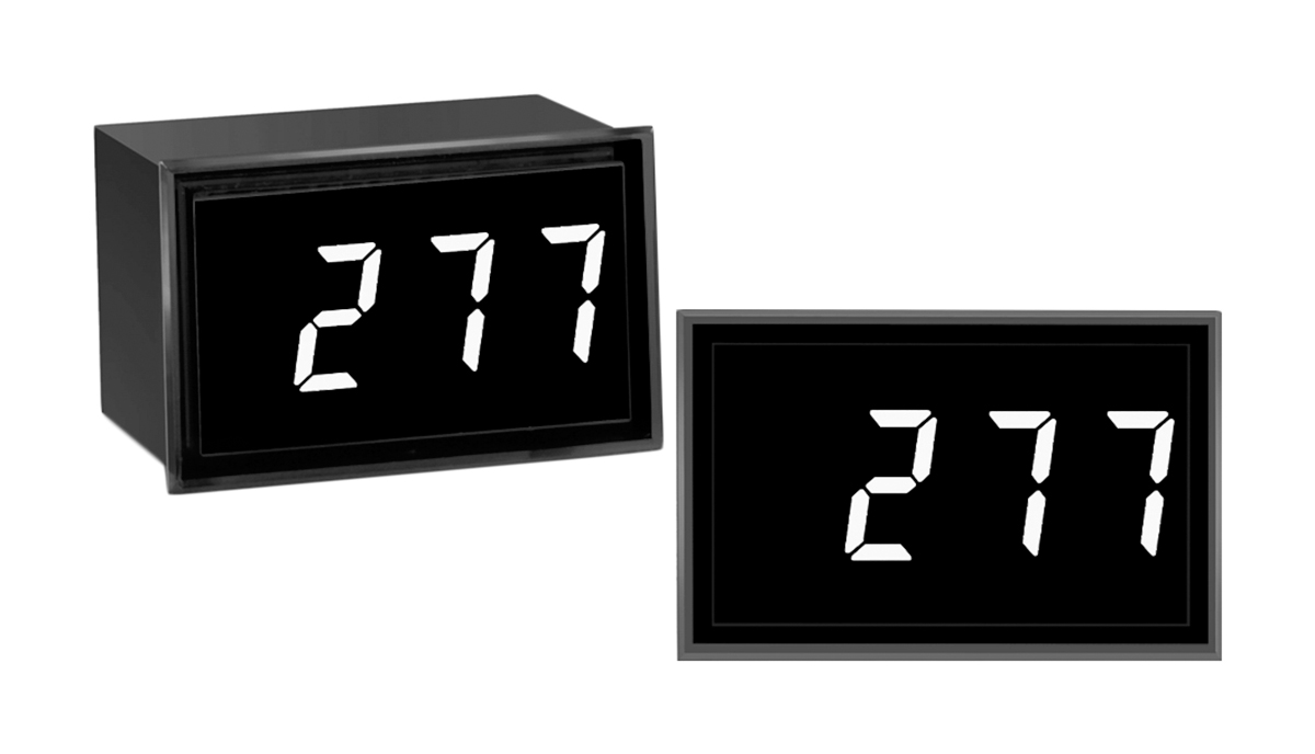 Murata Power Solutions DMS-20PC Series Digital Voltmeter AC, LED Display 3-Digits ±2 V