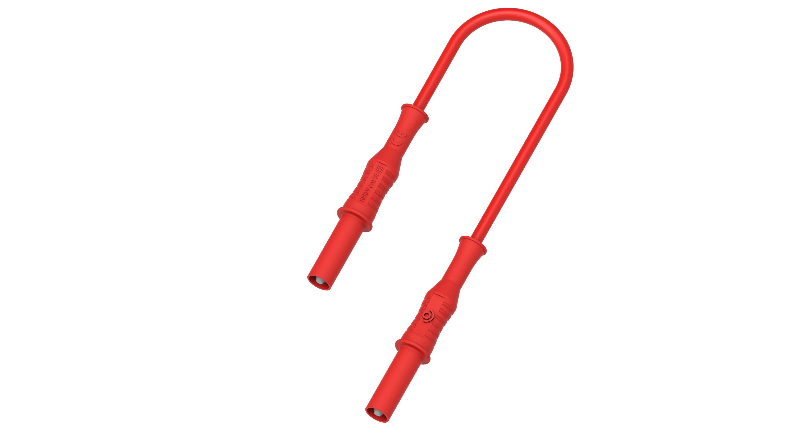Electro PJP Banana Plug, 36A, 1000 → 1500V, Red