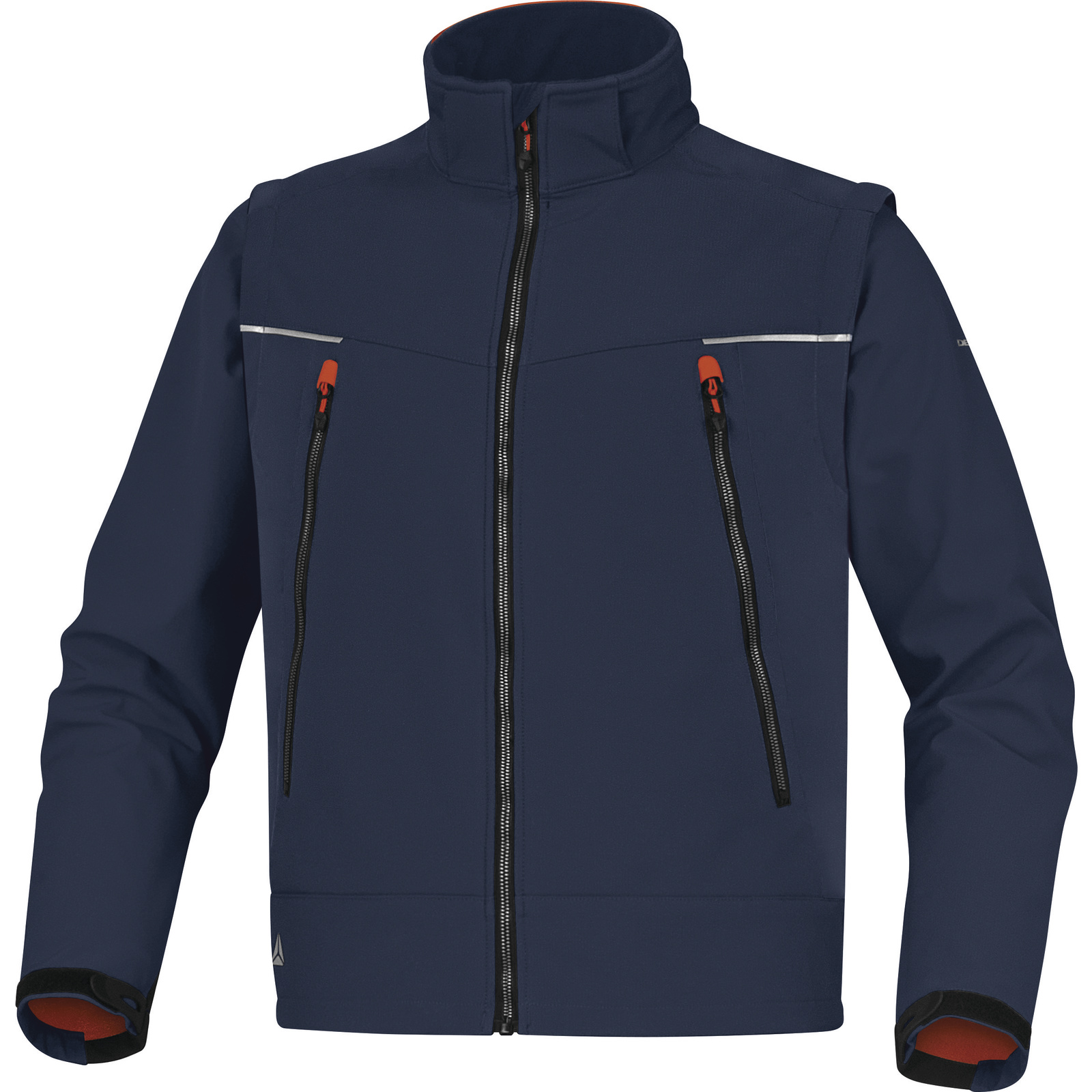 Delta Plus ORSA Black, Red, Waterproof, Windproof Softshell Jacket, L