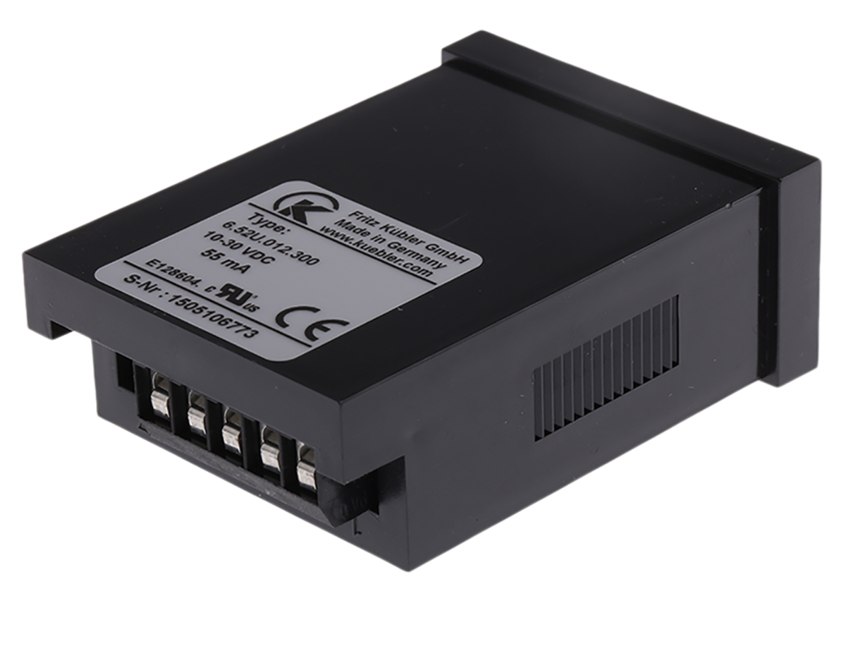 652u012300 Kubler CODIX 52U Counter, 6 Digit LED, 60kHz, 10 → 30 V dc