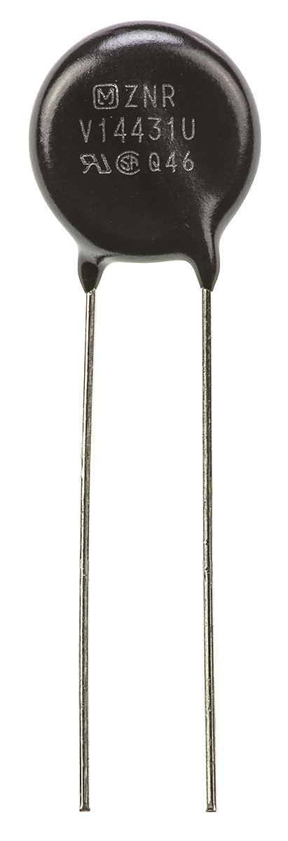 Panasonic, V Surge Absorber 450pF 50A, Clamping 710V, Varistor 430V