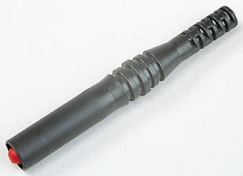 Staubli Black Male Banana Plug, 4 mm Connector