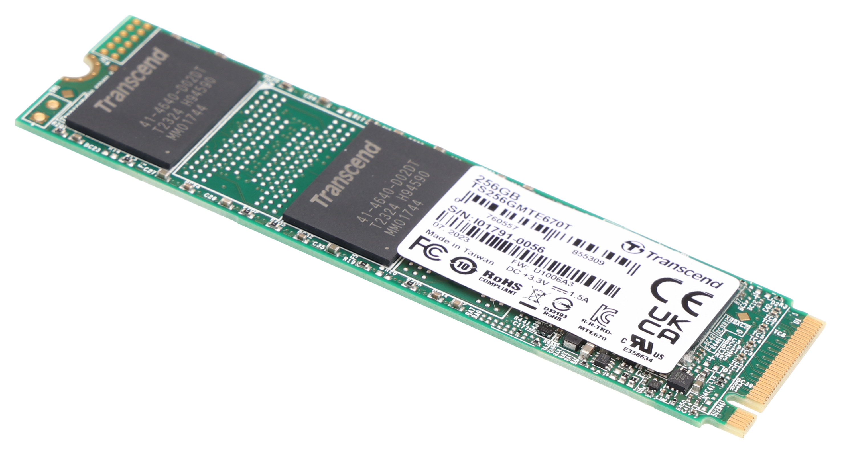 Transcend MTE670T M.2 256 GB Internal SSD