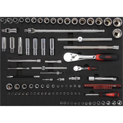 SAM 68 Piece Electrician Tool Kit Tool Kit with Case