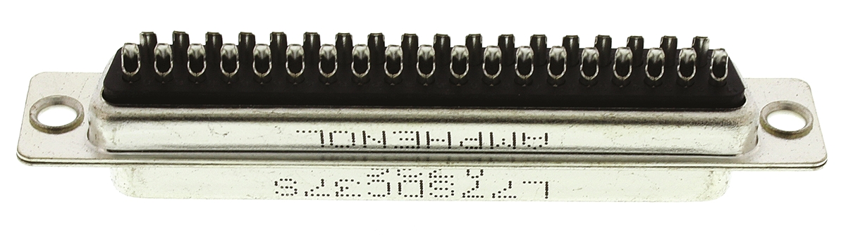 l77sdc37s Amphenol Communications Solutions SD 37 Way Panel Mount D-sub Connector Socket