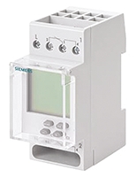 Siemens Digital DIN Rail Time Switch, 2-Channel 230 V ac