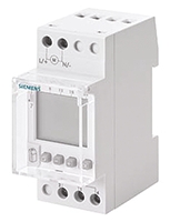 Siemens Digital DIN Rail Time Switch, 1-Channel 24 V ac/dc