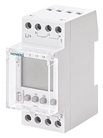 Siemens Digital DIN Rail Time Switch, 2-Channel 24 V ac/dc