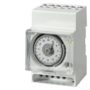 Siemens Analogue DIN Rail Time Switch, 1-Channel 230 V