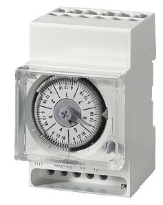 Siemens Analogue DIN Rail Time Switch, 1-Channel 230 V