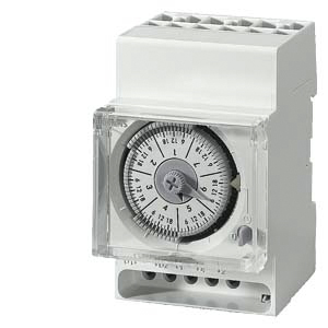 Siemens Analogue DIN Rail Time Switch, 1-Channel 230 V
