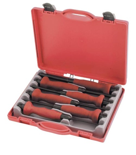 SAM 6-Piece Punch Set, Drift punch Punch, 150 mm Overall