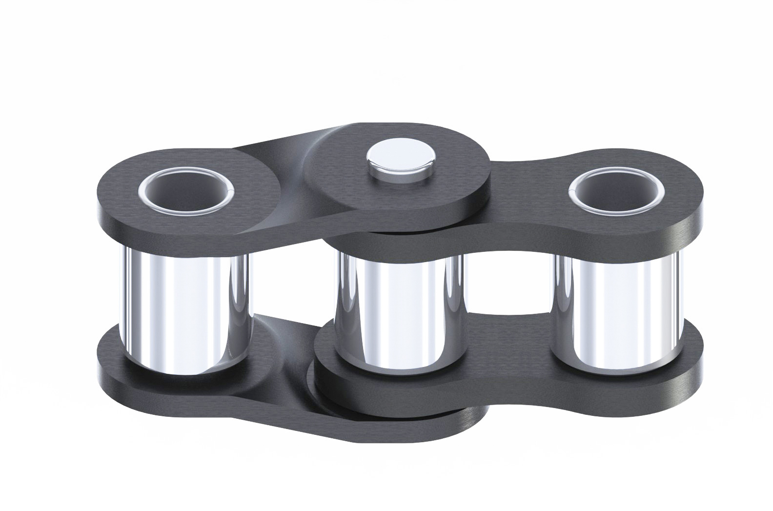 Sedis 08B-1 Offset Link Steel Roller Chain Link