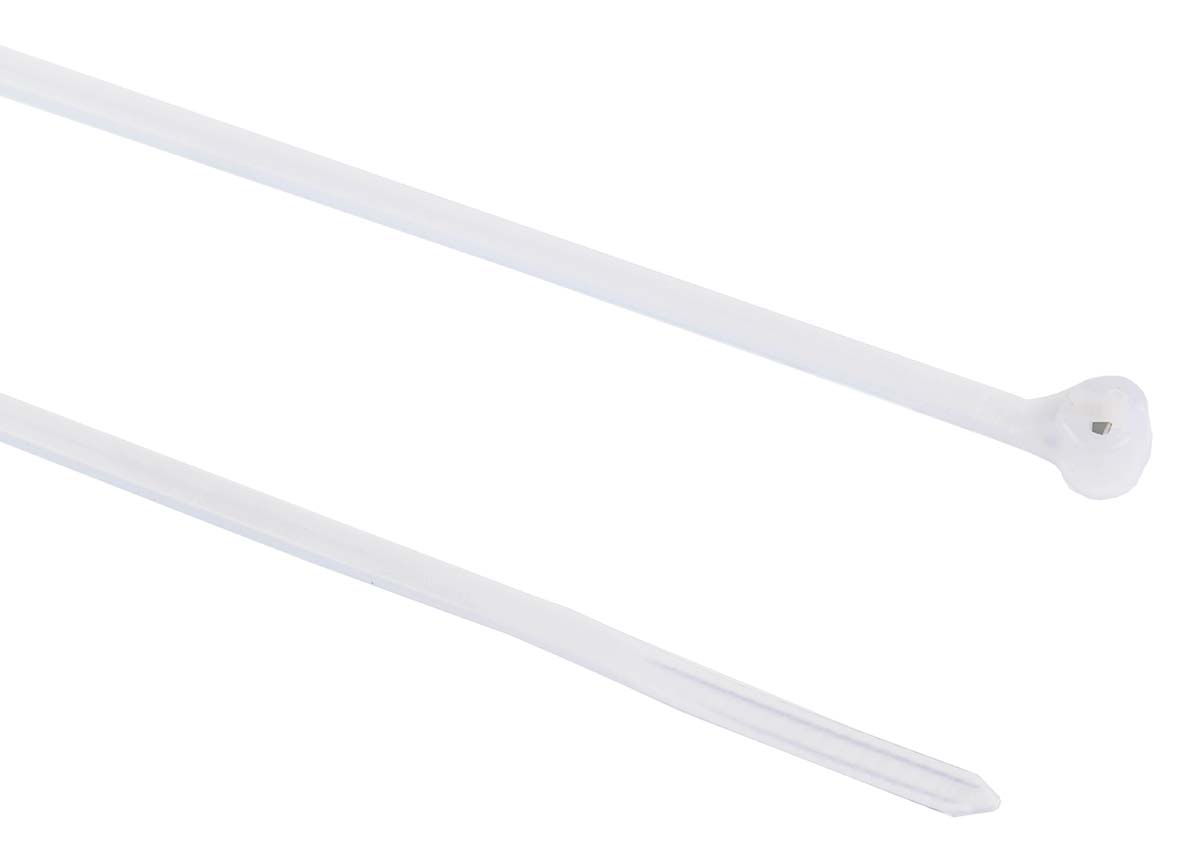 Thomas & Betts Cable Tie, Weather Resistant, 202 mm x 2.3mm, Natural Polyamide 66