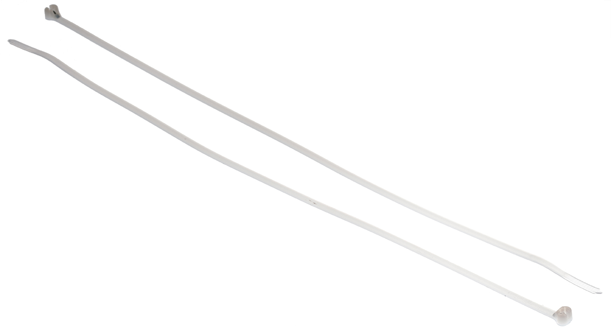 Thomas & Betts Cable Tie, Non-Releasable, 281.94 mm x 3.56mm, Natural Polyamide 66