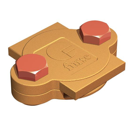 WJ Furse Copper Earth Clamp Max. Conductor Size 8 mm