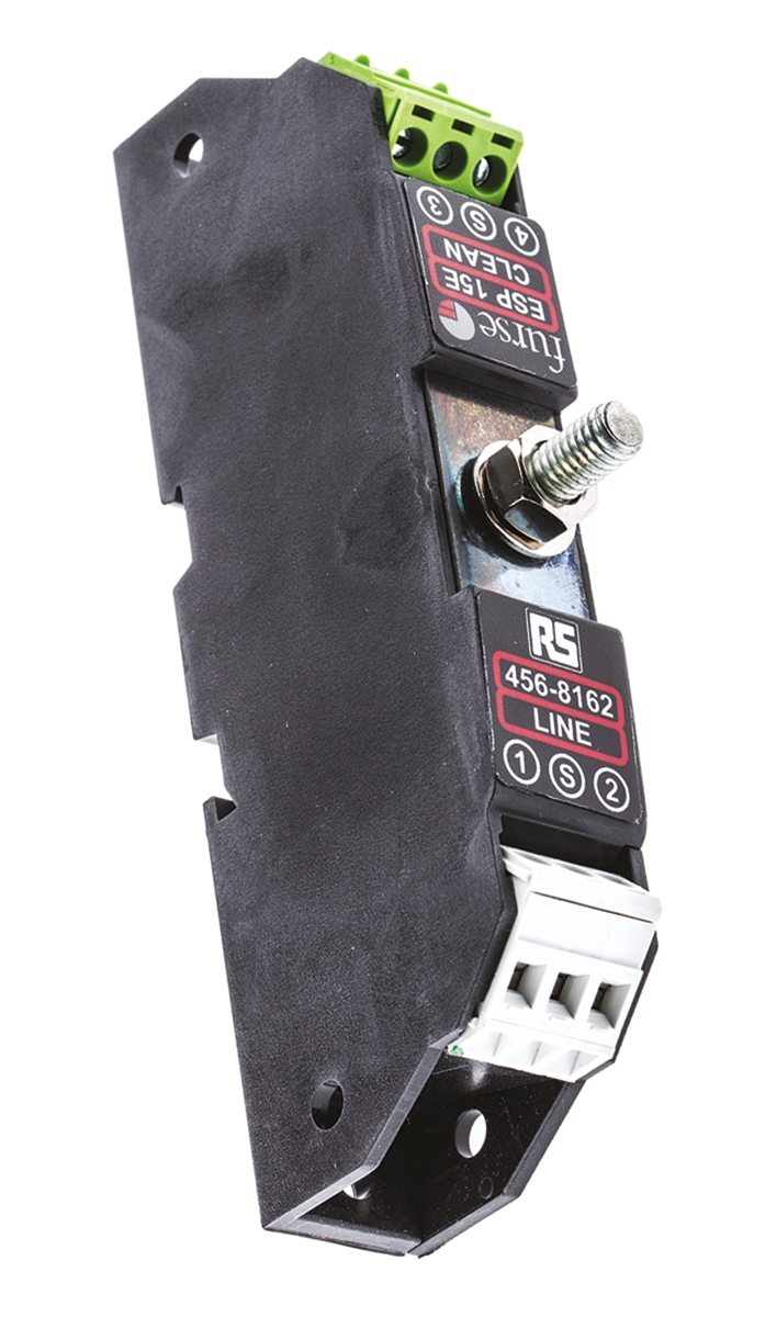 WJ Furse, ESP E Surge Suppressor Unit 16.7V Maximum Voltage Rating 20 kA Maximum Surge Current Twisted Pair Surge