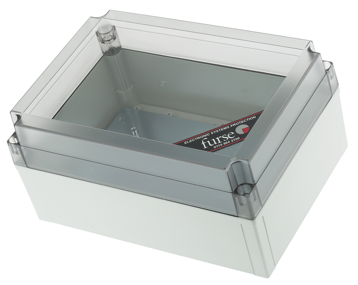 WJ Furse WBX Series White Enclosure, IP66 180 mm, 125 mm, 255 mm