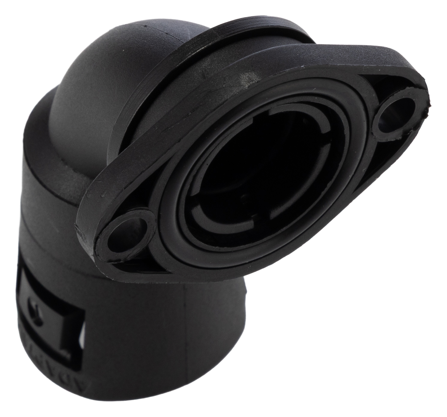 Adaptaflex Fitting Nickel, Conduit Fitting, 21 mm Nominal Size, Polyamide 66, Black IP66 rating