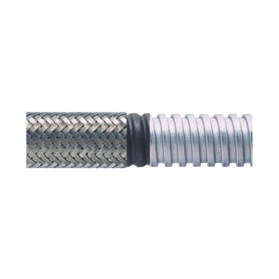Adaptaflex, 20 mm Nominal Diameter, Steel, Polyvinyl Chloride, Galvanised Steel, Polyvinyl Chloride, Grey