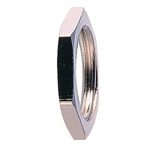 Thomas & Betts Metallic Nickel Plated Brass Cable Gland Locknut, M32 Thread