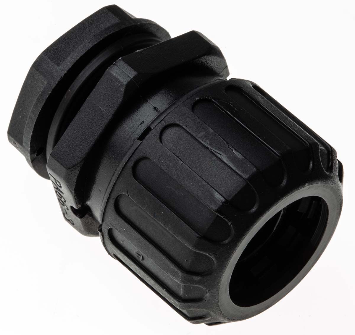 Adaptaflex Conduit Black, Conduit Fitting, 16 mm Nominal Size, M16, Polyamide 66, Black IP65 rating