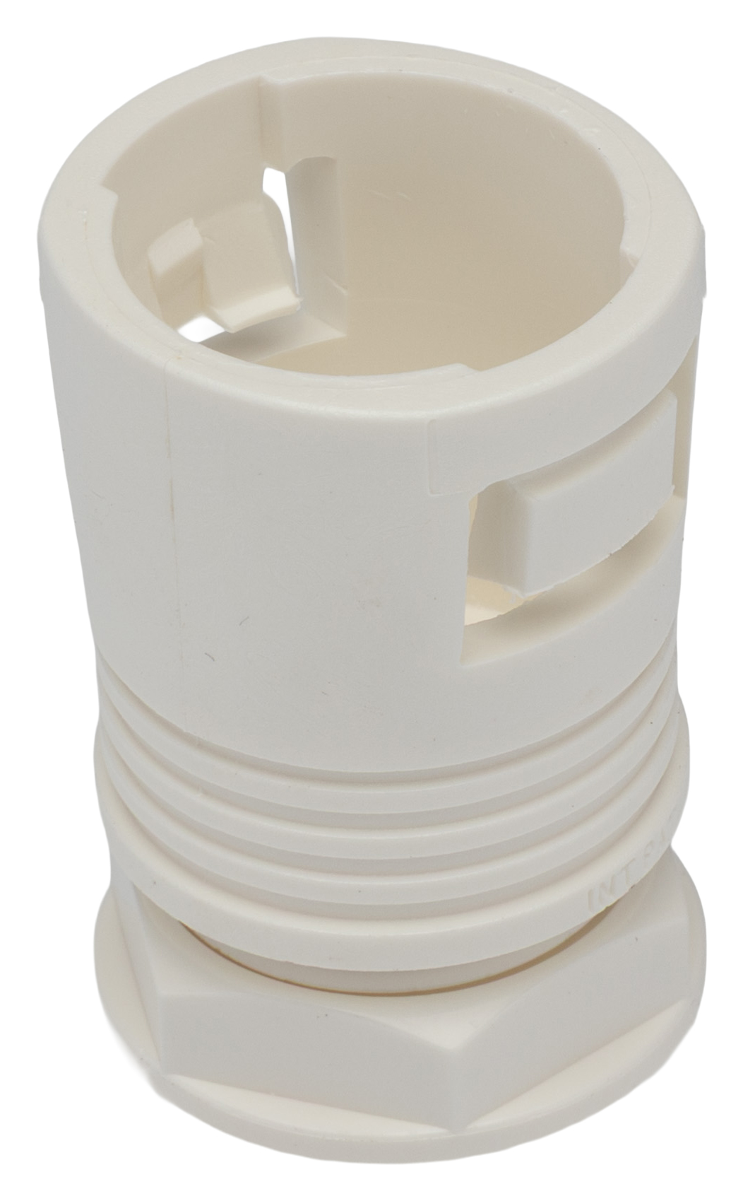 Adaptaflex Fitting, Conduit Fitting, 25 mm Nominal Size, M25, Polyamide, White IP65 rating