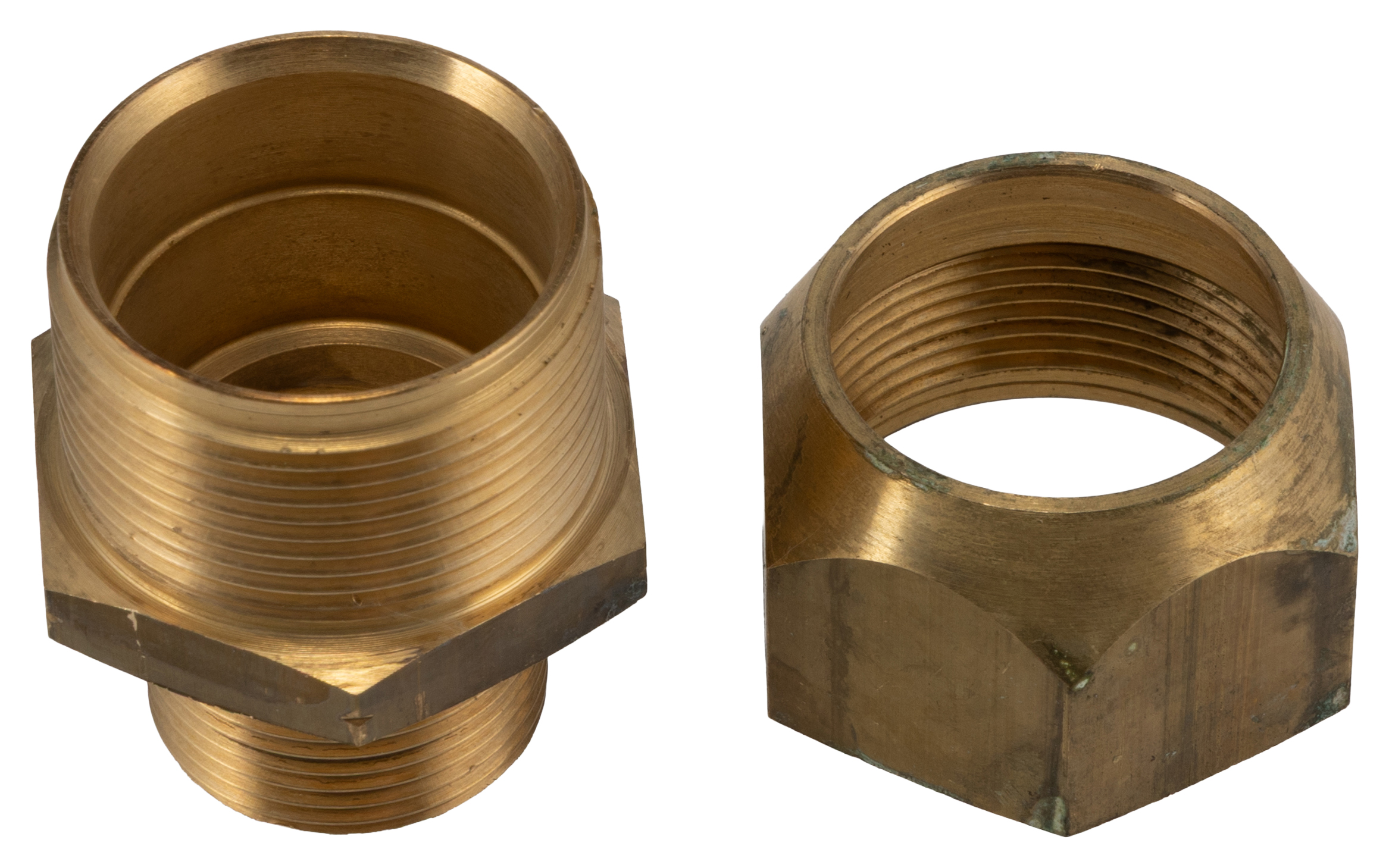Kopex Conduit Natural, Conduit Fitting, 25 mm Nominal Size, M25, Brass, Metallic IP66, IP67 rating