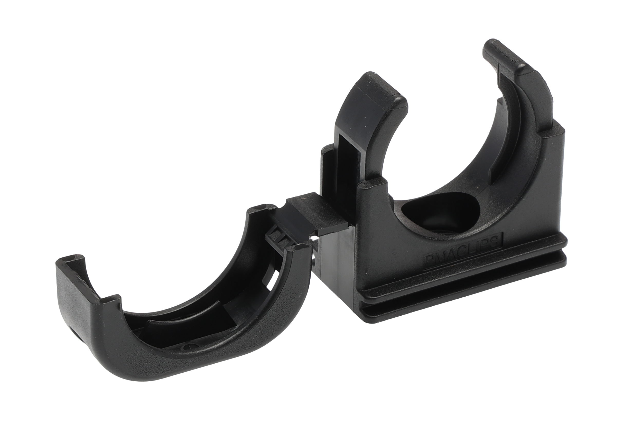 Kopex Nickel (Thread), Conduit Fitting, 25 mm Nominal Size, M5, Nylon 12, Black IP68 rating