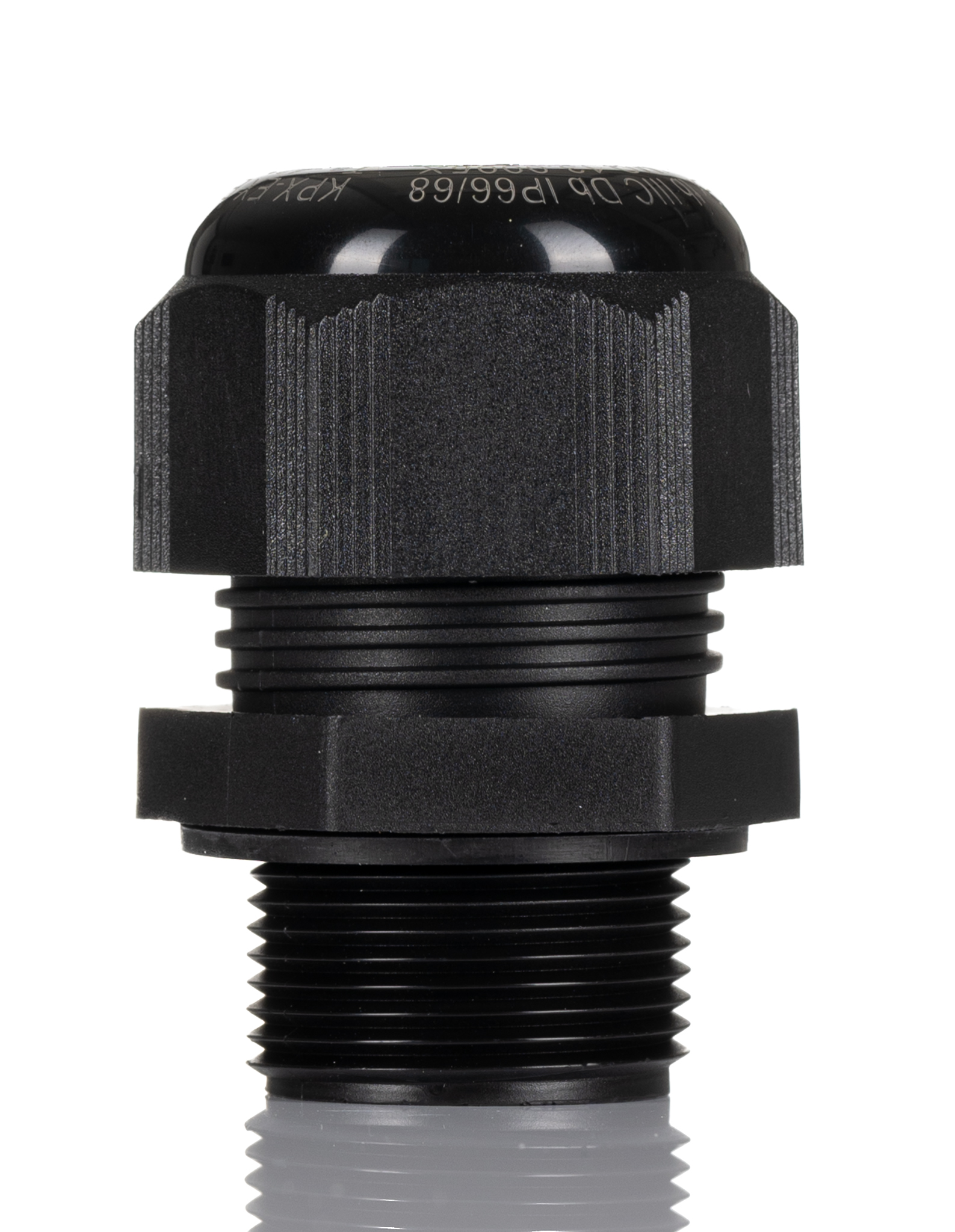 Kopex-EX CGM Series Black Nylon Cable Gland, M25 Thread, 13 mm min., 18 mm max., IP68, IP66