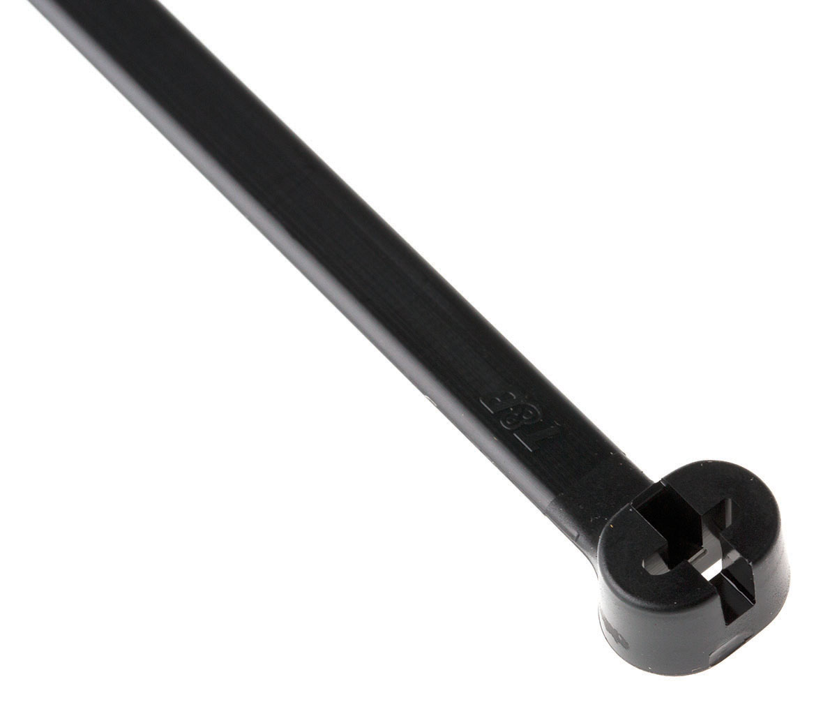 Thomas & Betts Cable Tie, Weather Resistant, 340.36 mm x 6.86mm, Black Polyamide 66