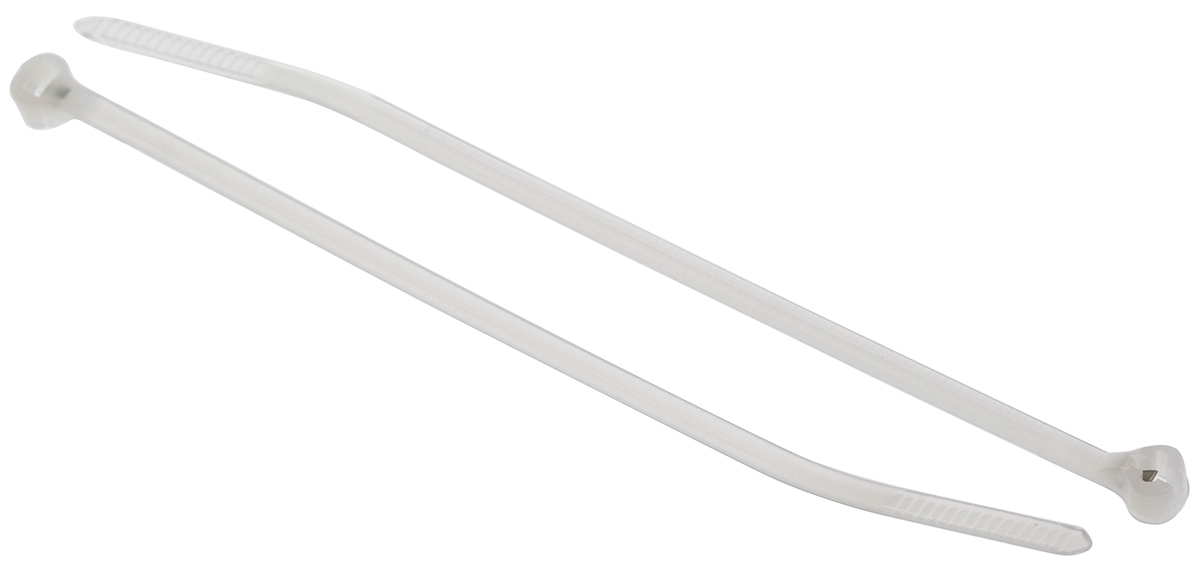 Thomas & Betts Cable Tie, Stainless Steel Barb Locking, 92 mm x 2.3mm, Natural Polyamide 66