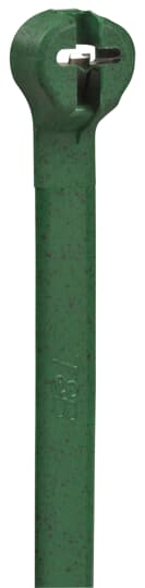 Thomas & Betts Cable Tie, Cable Tray, 185.6 mm x 4.9mm, Green Polyamide 66