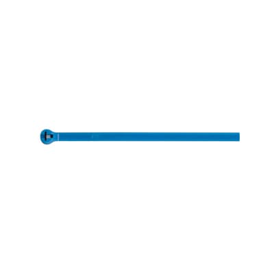 Thomas & Betts Cable Tie, Cable Tray, 185.67 mm x 4.9mm, Blue Polyamide 66