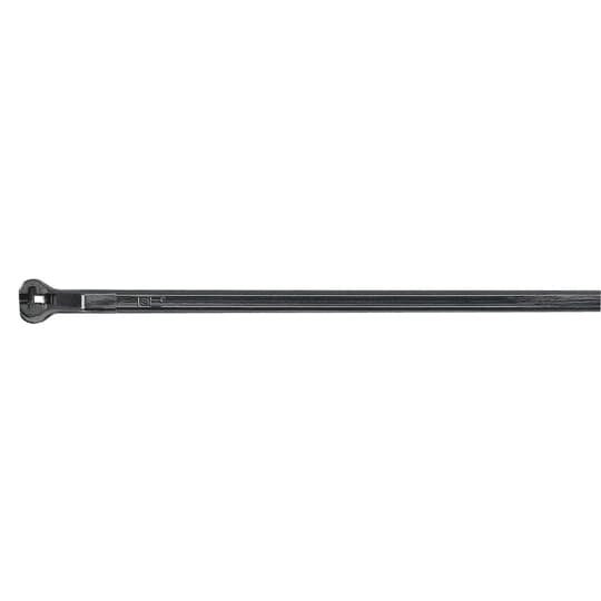 Thomas & Betts Cable Tie, Cable Tray, 139.7 mm x 3.5mm, Black Polyamide 66