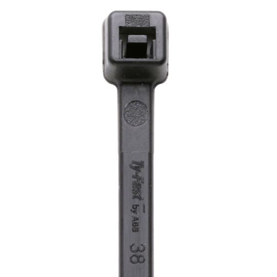 Thomas & Betts Cable Tie, Cable Tie, 150 mm x 2.5mm, Black Polyamide 66