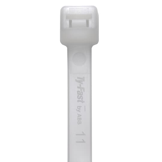 Thomas & Betts Cable Tie, Cable Tie, 1.22 m x 8.8mm, Natural Polyamide 66
